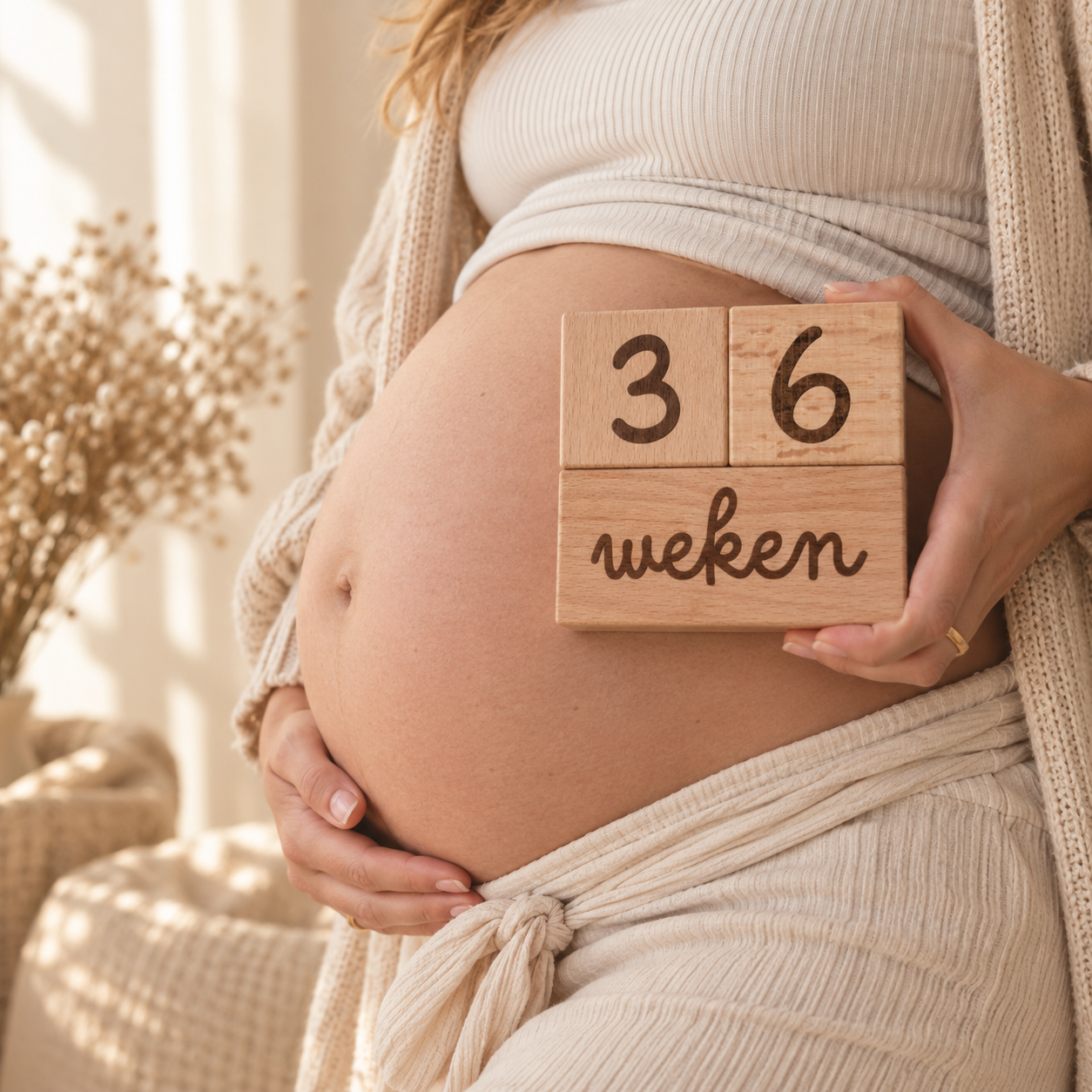 HOUTEN MIJLPAALBLOKKEN (GEGRAVEERD)